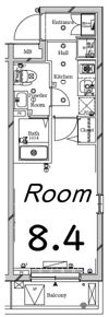 クレストタップ綾瀬の間取り画像