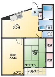 川口ビルの間取り画像