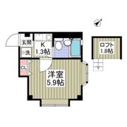 ローズアパートメント泉10番館の間取り画像