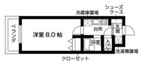 エムエムエスウエストの間取り画像