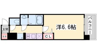 プレサンス神戸元町ミューズの間取り画像