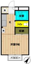 HOMEYハイツの間取り画像