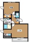 FLAX鷹番の間取り画像