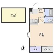 ウエストコートつかさⅠの間取り画像