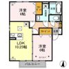 クレイン A/B/Cの間取り画像
