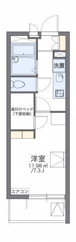 レオパレスShineの間取り画像
