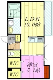 VINGT CINQの間取り画像