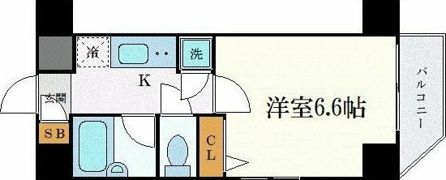 プレール・ドゥーク大島パークサイドの間取り画像