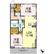 AZELEA (ｱｾﾞﾘｱ)の間取り画像