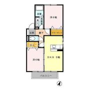 セジュールMの間取り画像