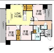 サンジョイアゼロの間取り画像