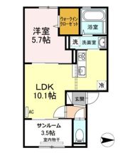 セキュレア須屋 B棟の間取り画像