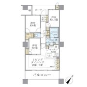 Brillia 有明 Sky Towerの間取り画像