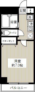 メテオーロ舞浜の間取り画像