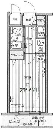 ガラ・ステージ日本橋の間取り画像