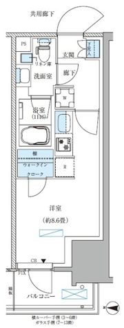 パークアクシス西大島コンフォートスクエアの間取り画像