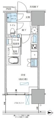 パークアクシス西大島コンフォートスクエアの間取り画像