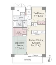 ミ・アモールの間取り画像