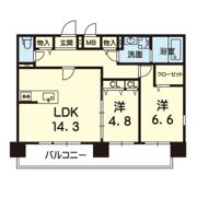 ESTASIA世安の間取り画像