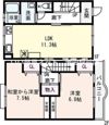 テラスハウス井上の間取り画像