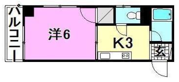 ぷれいす。友の間取り画像