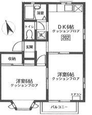 コスモコープの間取り画像