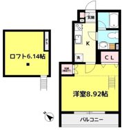 Zephyr Court丸山台Ⅱの間取り画像