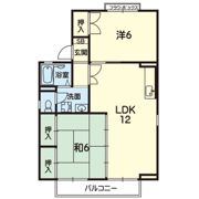 calme桜木の間取り画像