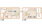 YNG西坂Ⅵの間取り画像
