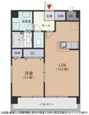 デュオ・ルミエールの間取り画像