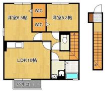 セジュール原町IIIの間取り画像