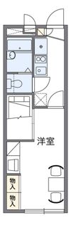 レオパレス長楽寺の間取り画像