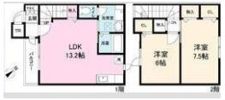 バレンタインBの間取り画像