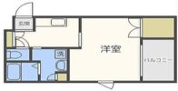 レジュールアッシュ梅田WEST GATEの間取り画像