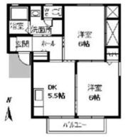 フルーヴの間取り画像