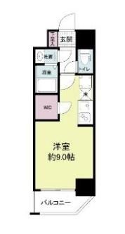 アプリーレ元町ウエストの間取り画像