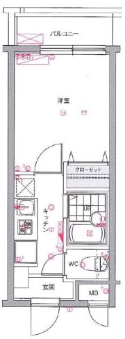 Luxs上板橋の間取り画像