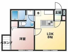 LYハイツの間取り画像