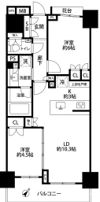 パークハウス文京千石の間取り画像