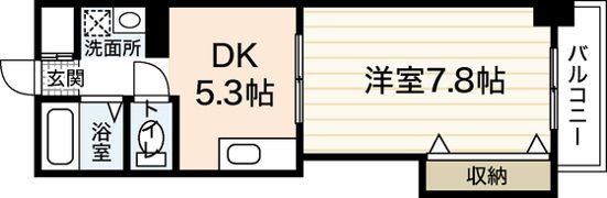 ヴィアーレサンヨーの間取り画像