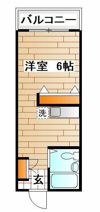 ライフモリ1号館の間取り画像