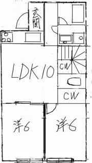 イオンモール木曽川南奥町戸建の間取り画像
