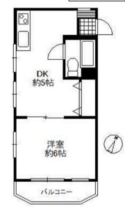 六本木グランドールの間取り画像