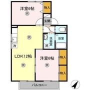 セジュール倉本 B棟の間取り画像