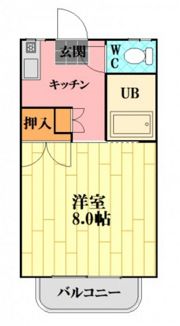 カルチェラタンC棟の間取り画像