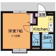 SANDA－FLATの間取り画像