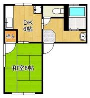コーポドリームの間取り画像