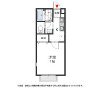 メゾンドゥ長瀬 Ⅱの間取り画像