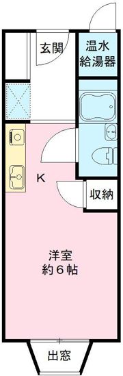 アリタマンション長瀬の間取り画像