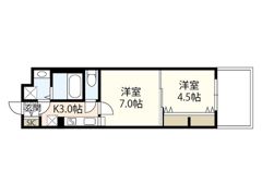THE GRAND WASHU 堺町の間取り画像